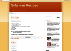 Srilankanrecipes101.blogspot.sg