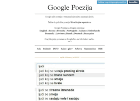 srpski.googlepoetics.com