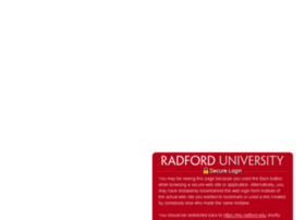 Sso.radford.edu