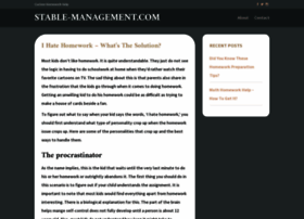 Stable-management.com