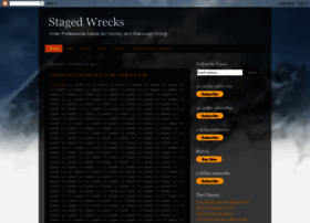 Stagedwrecks.blogspot.com