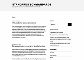 Standards-schmandards.com