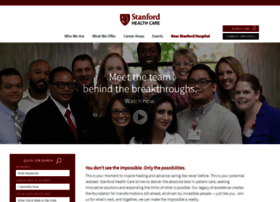 Stanfordhospitalcareers.com