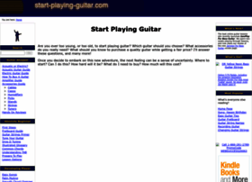 Start-playing-guitar.com