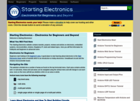 Startingelectronics.com
