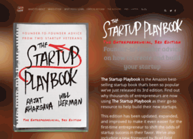 Startup-playbook.com