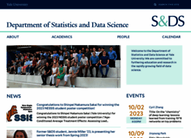 Statistics.yale.edu