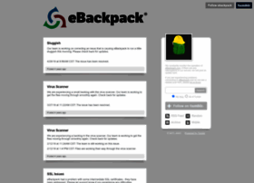 Status.ebackpack.com