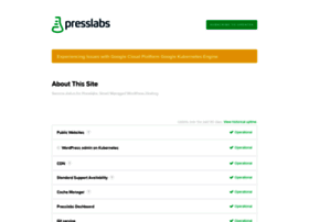 Status.presslabs.com