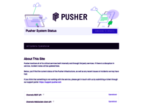 Status.pusher.com
