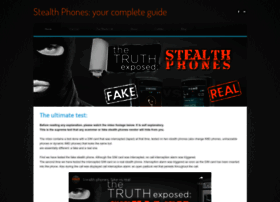 Stealth-phones-guide.com