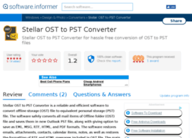 Stellar-ost-to-pst-converter.software.informer.com