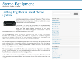 stereo-equipment.org