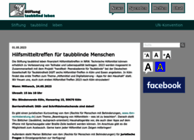 stiftung-taubblind-leben.de