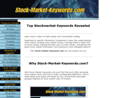 stock-market-keywords.com