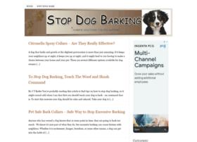 stopbarkingdogblog.com