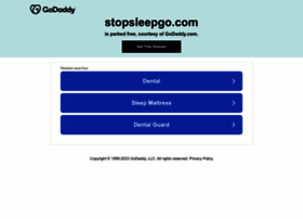stopsleepgo.com