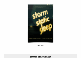 Stormstaticsleep.com