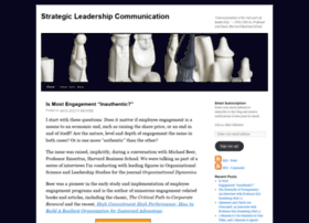 Strategicleadershipcommunication.com