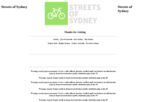 Streetsofsydney.com.au