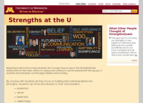 Strengths.umn.edu