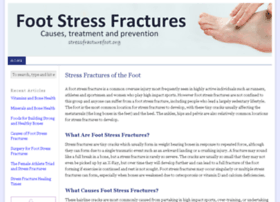 stressfracturefoot.org