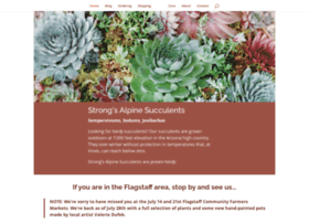 Strongsalpinesucculents.com