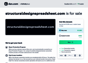 structuraldesignspreadsheet.com