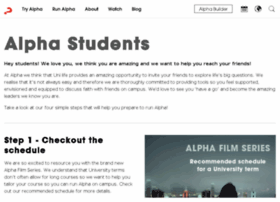 studentalpha.org