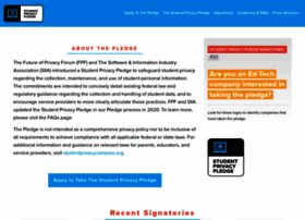 Studentprivacypledge.org