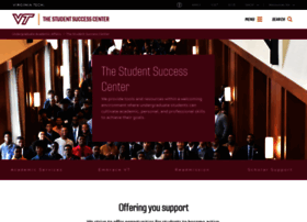 Studentsuccess.vt.edu