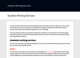 Studentwritingservices.com