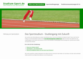 studium-sport.de