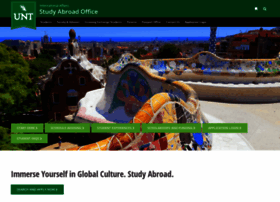 Studyabroad.unt.edu