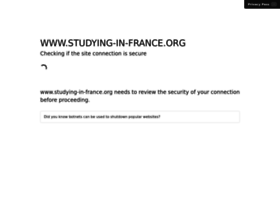 Studying-in-france.org