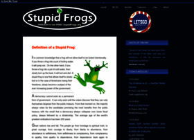 Stupidfrogs.org