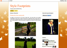 Stylefootprints.blogspot.com