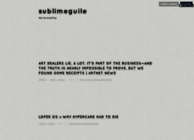 Sublimeguile.com