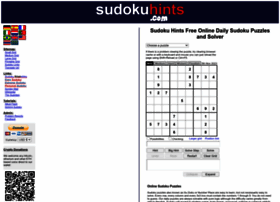 sudokuhints.com