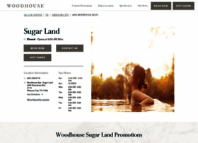 Sugarland.woodhousespas.com