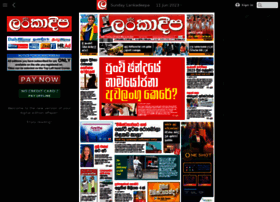 sundaylankadeepa.newspaperdirect.com