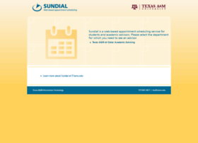 Sundial.tamu.edu