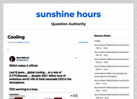 sunshinehours.wordpress.com