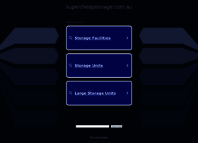 supercheapstorage.com.au