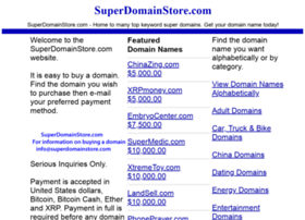 superdomainstore.com