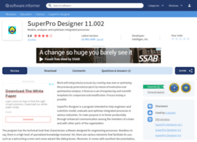 superpro-designer.software.informer.com