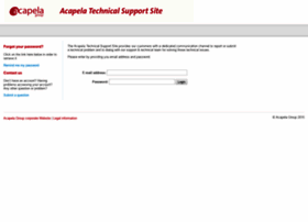 Support.acapela-group.com