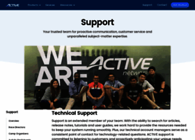 Support.activenetwork.com