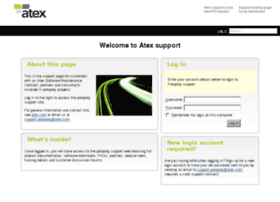 Support.atex.com