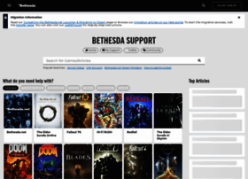 support.bethsoft.com
